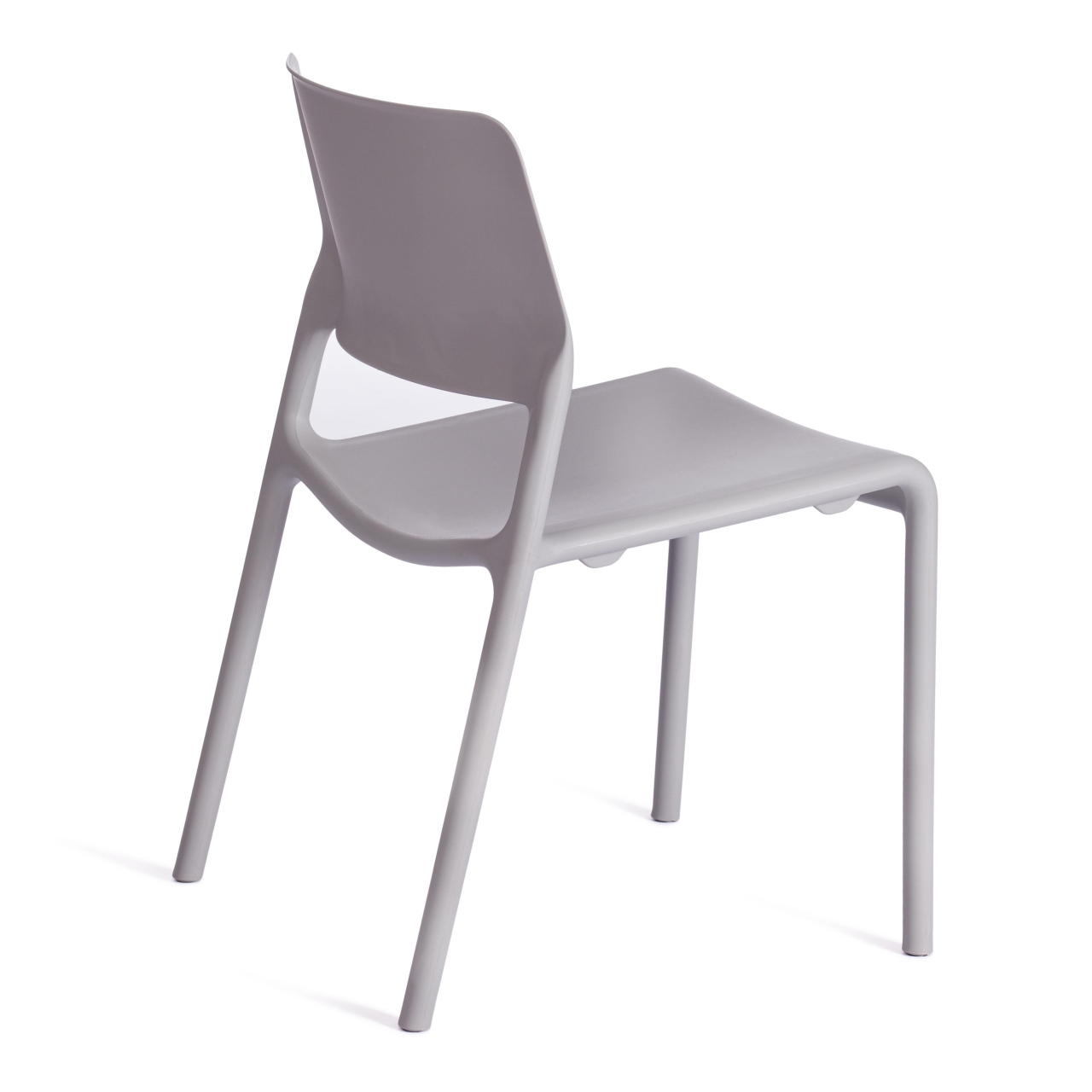 Стул FURDI (mod. 53) пластик, 48 х 55.5 х 77.5 см, Grey (Cерый)