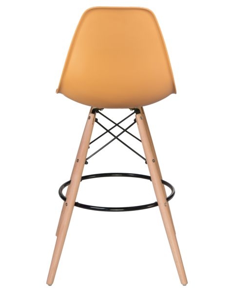 Стул барный DOBRIN DSW BAR (ножки светлый бук, цвет персиковый (NX-Y-06)) 2 шт