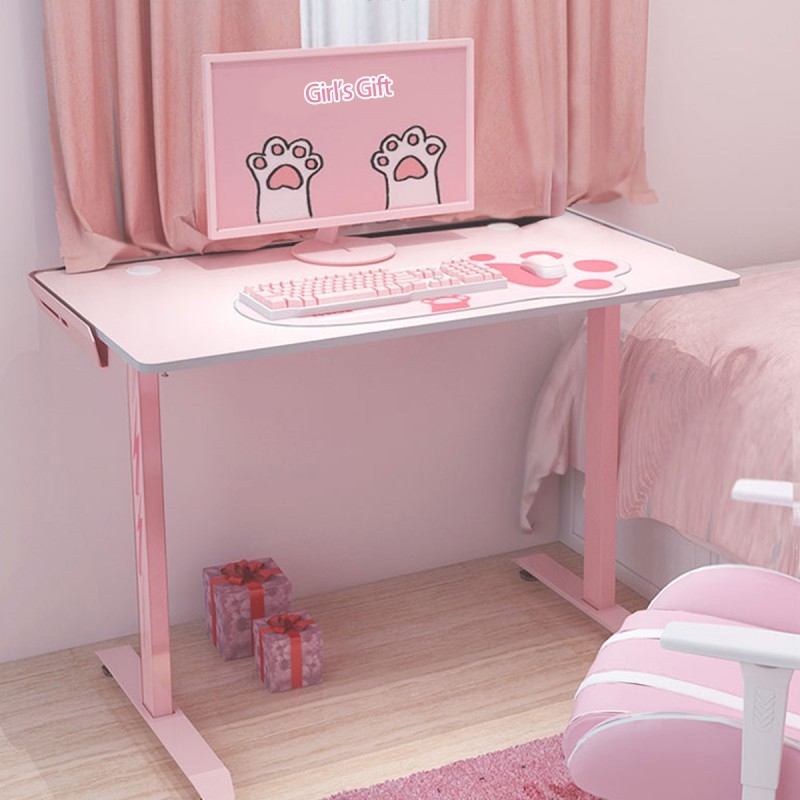 Геймерский стол Eureka I1-S Pink