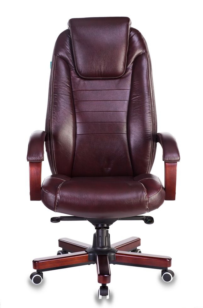 Кресло руководителя Бюрократ T-9923WALNUT/BROWN