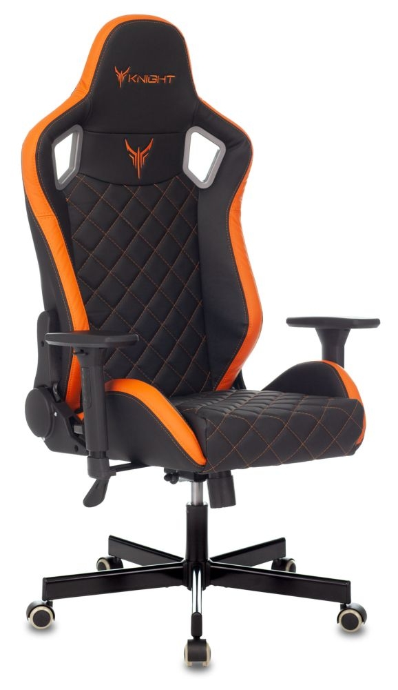Геймерское кресло KNIGHT OUTRIDER Black-Orange