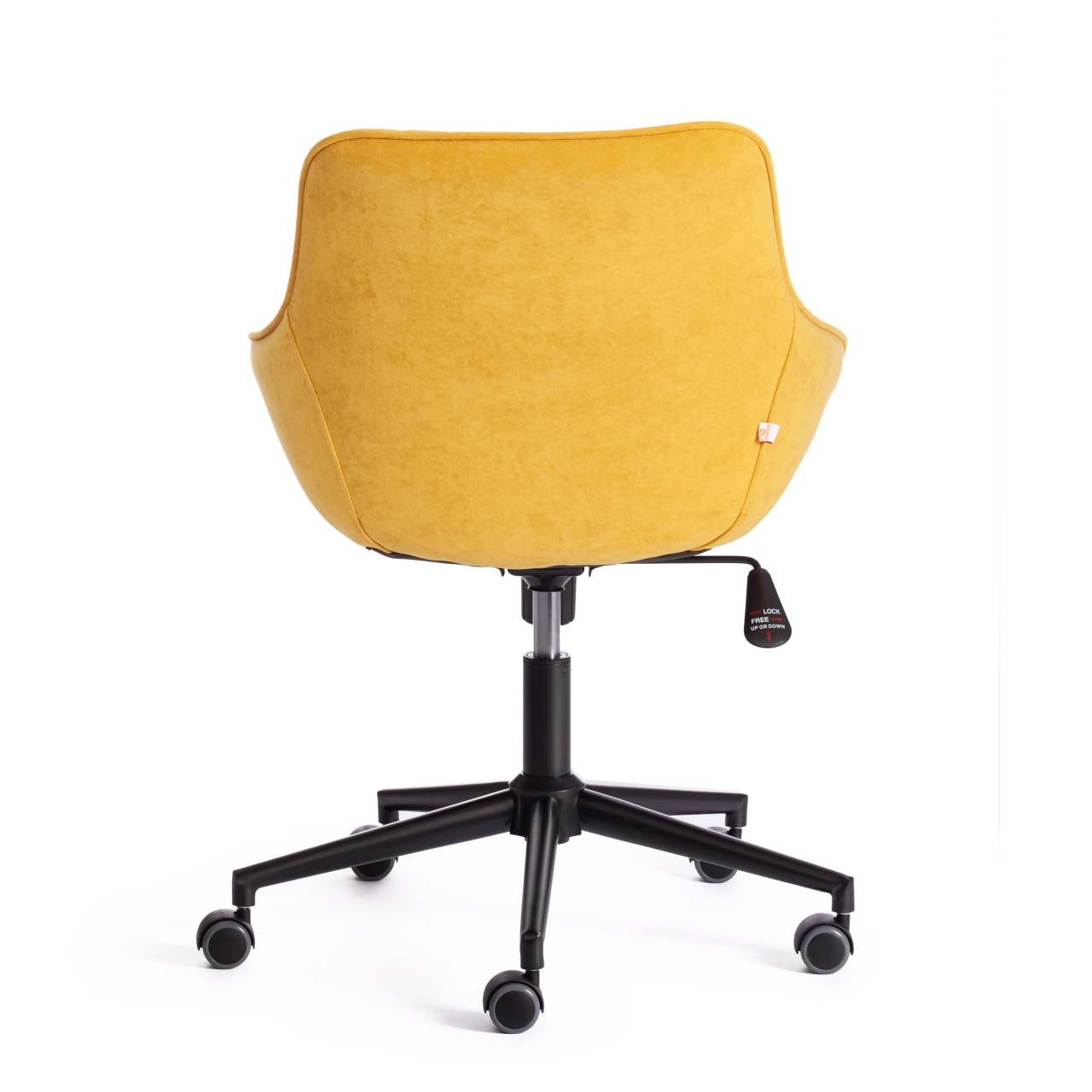 Кресло ДУБЛИН велюр Cлермон, горчичный, 170 / DUBLIN Clermon,