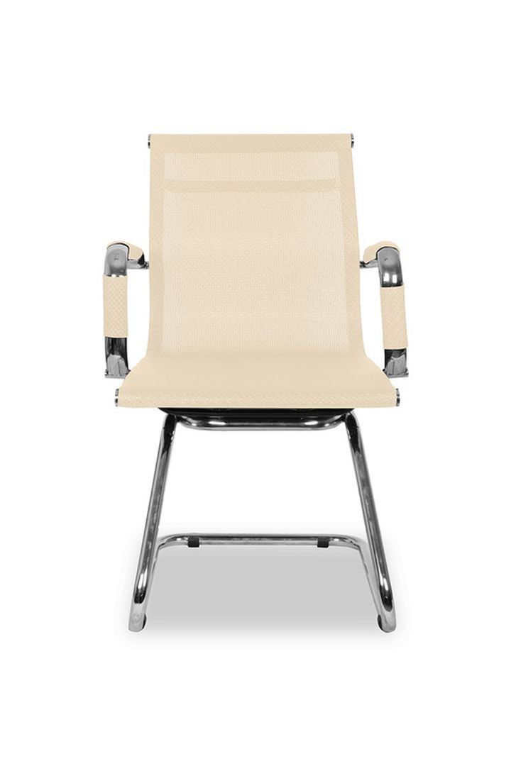 Кресло для посетителей CLG-619 MXH-C Beige
