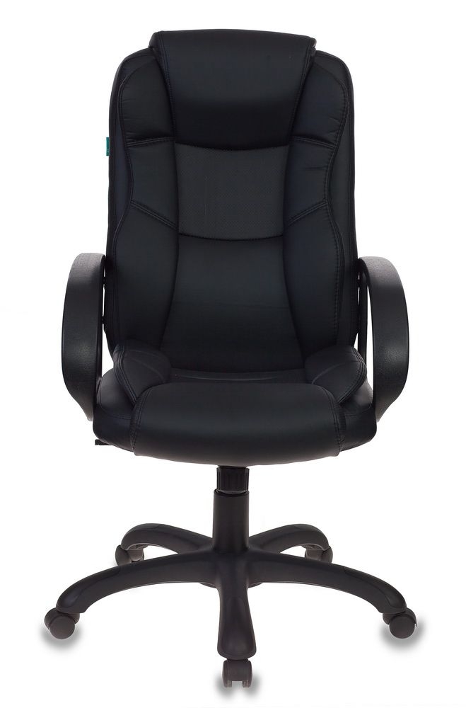 Кресло руководителя Бюрократ CH-839/BLACK экокожа черный Пегасэко (Л)