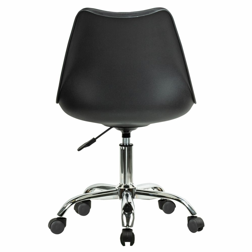 Офисное кресло БРАБИКС Еамес МГ-310 CХ экокожа Черный / BRABIX Eames MG-310 CH