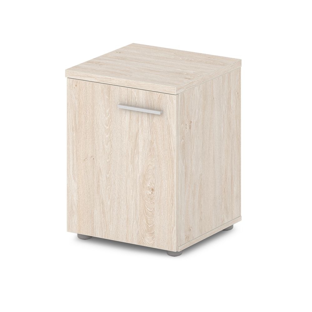 Тумба прикроватная с дверью Ornata 	Н-495 Дуб Верцаска Светлый