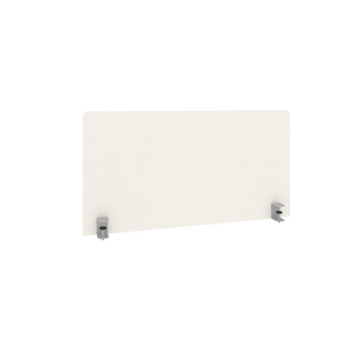 Экран тканевый для стола L1000мм Metal System Б.ТЭКР-1 Белый