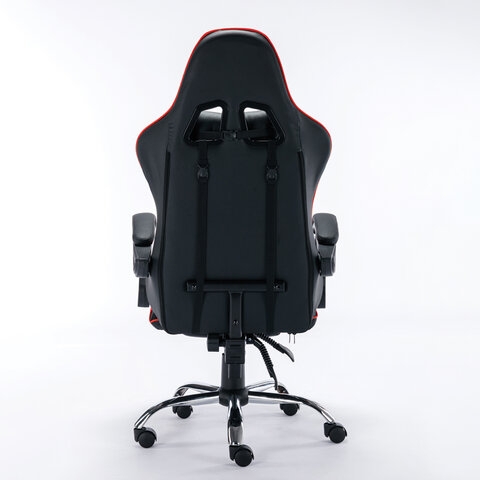 Кресло компьютерное BRABIX Dexter GM-135 подножка Красное