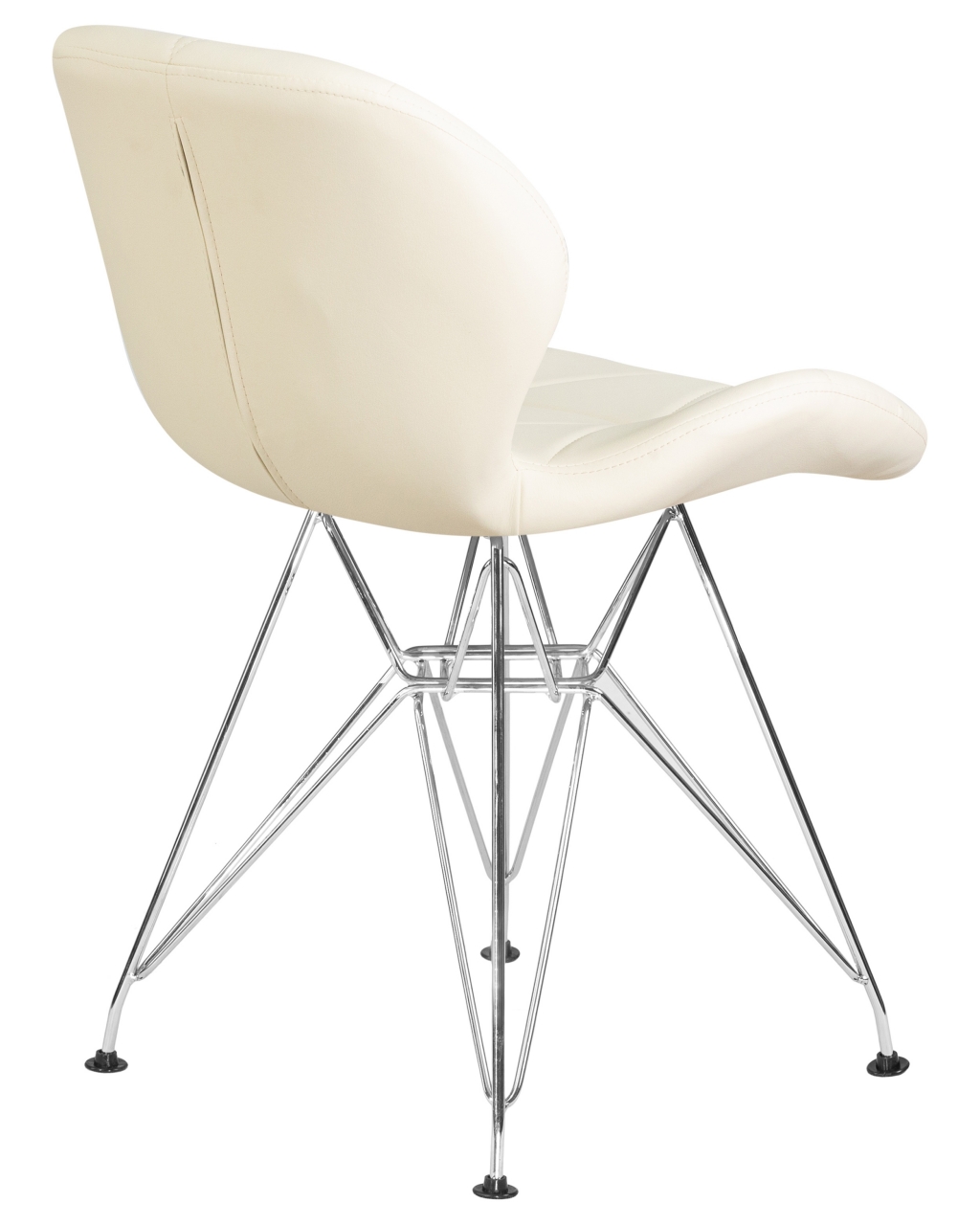 Стул обеденный DOBRIN BUTTERFLY CHROME Кремовый