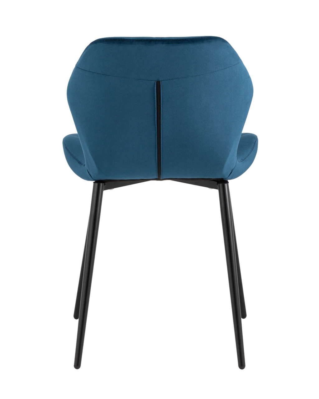 Стул Эдвин велюр синий 4 шт