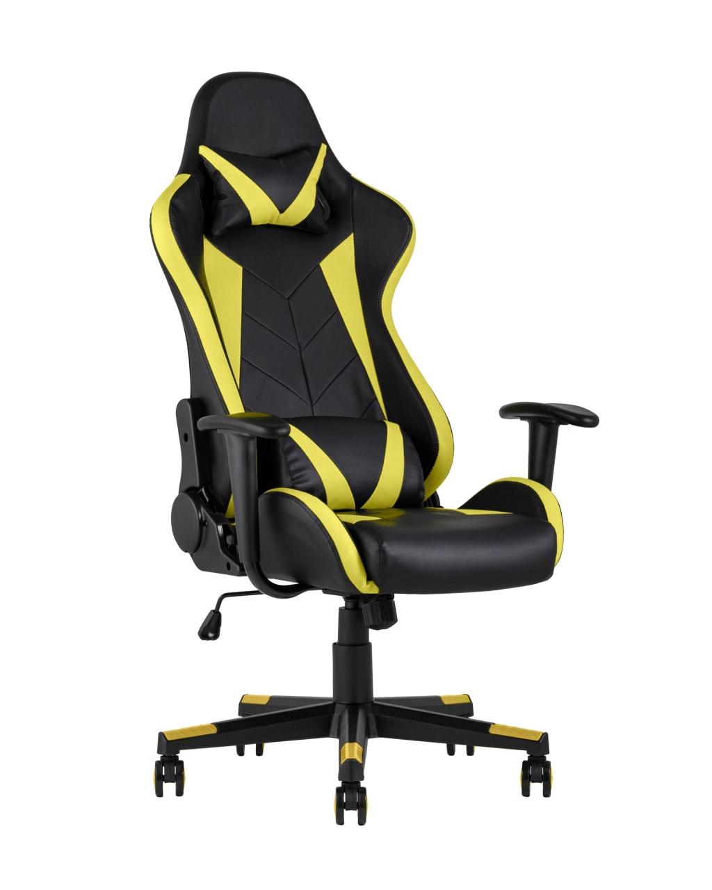 Геймерское кресло ТопЧаирс Галлардо Желтый / TopChairs Gallardo