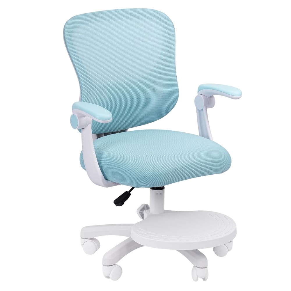 Детское кресло CHAIRMAN KIDS CH106 с подножкой Голубой