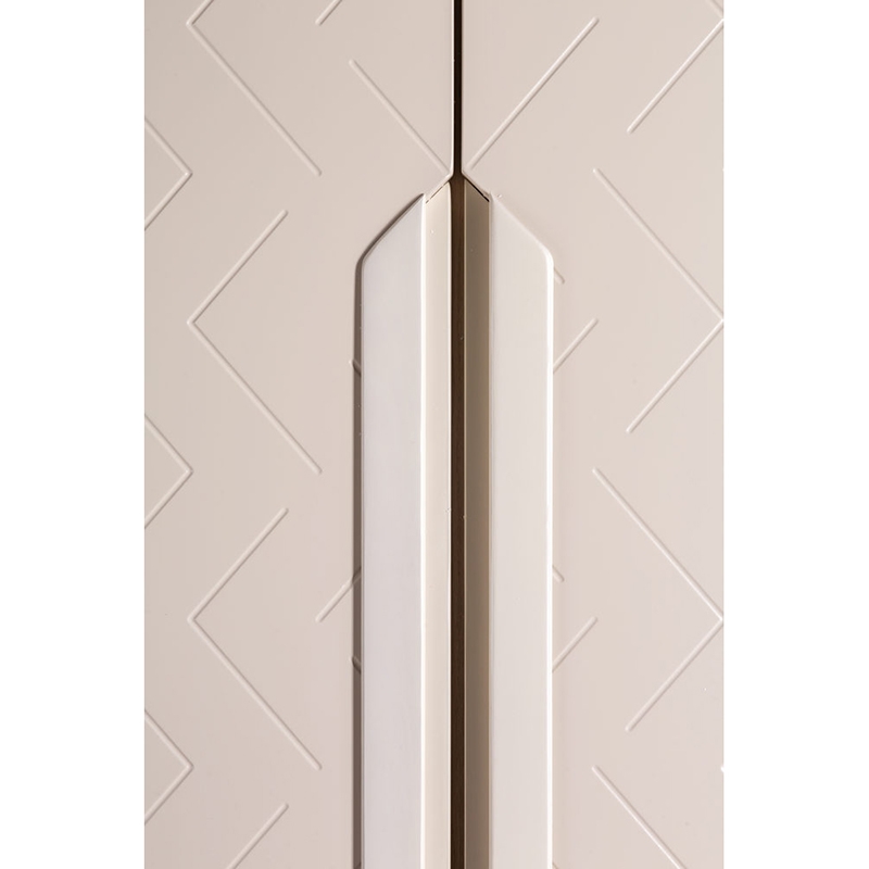 Шкаф двухстворчатый Сканди (ДС) Жемчужно-белый