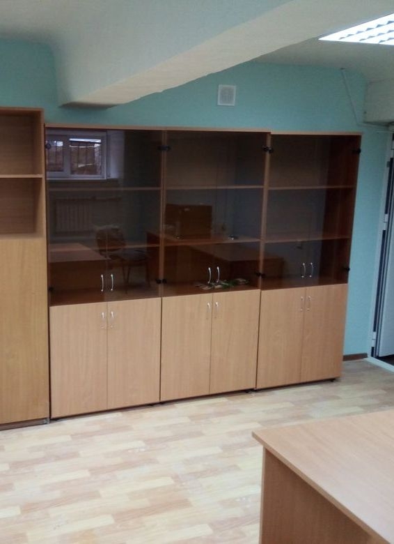 Шкаф для документов с тонированным стеклом Р.Ш-2СТ бук Бавария