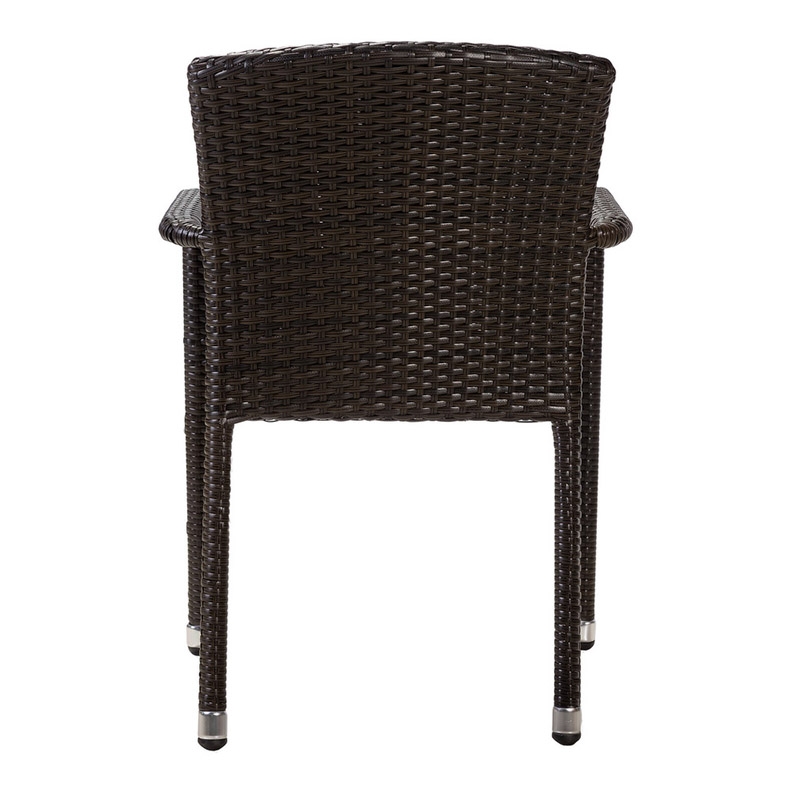 Кресло Борнео D Коричневый