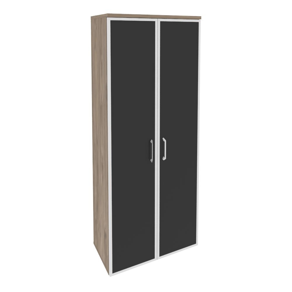 Шкаф высокий широкий ONIX O.ST-1.10R black Тиквуд Темный
