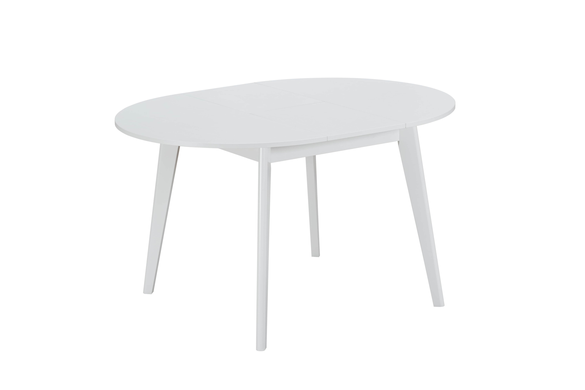 Обеденная группа стол Rondo белый, стулья Oden White Белые