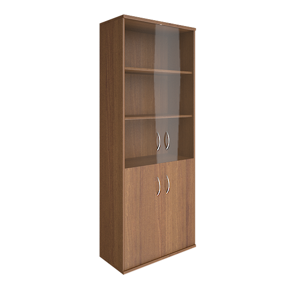 Шкаф высокий широкий Riva А.СТ-1.2 Орех Гварнери