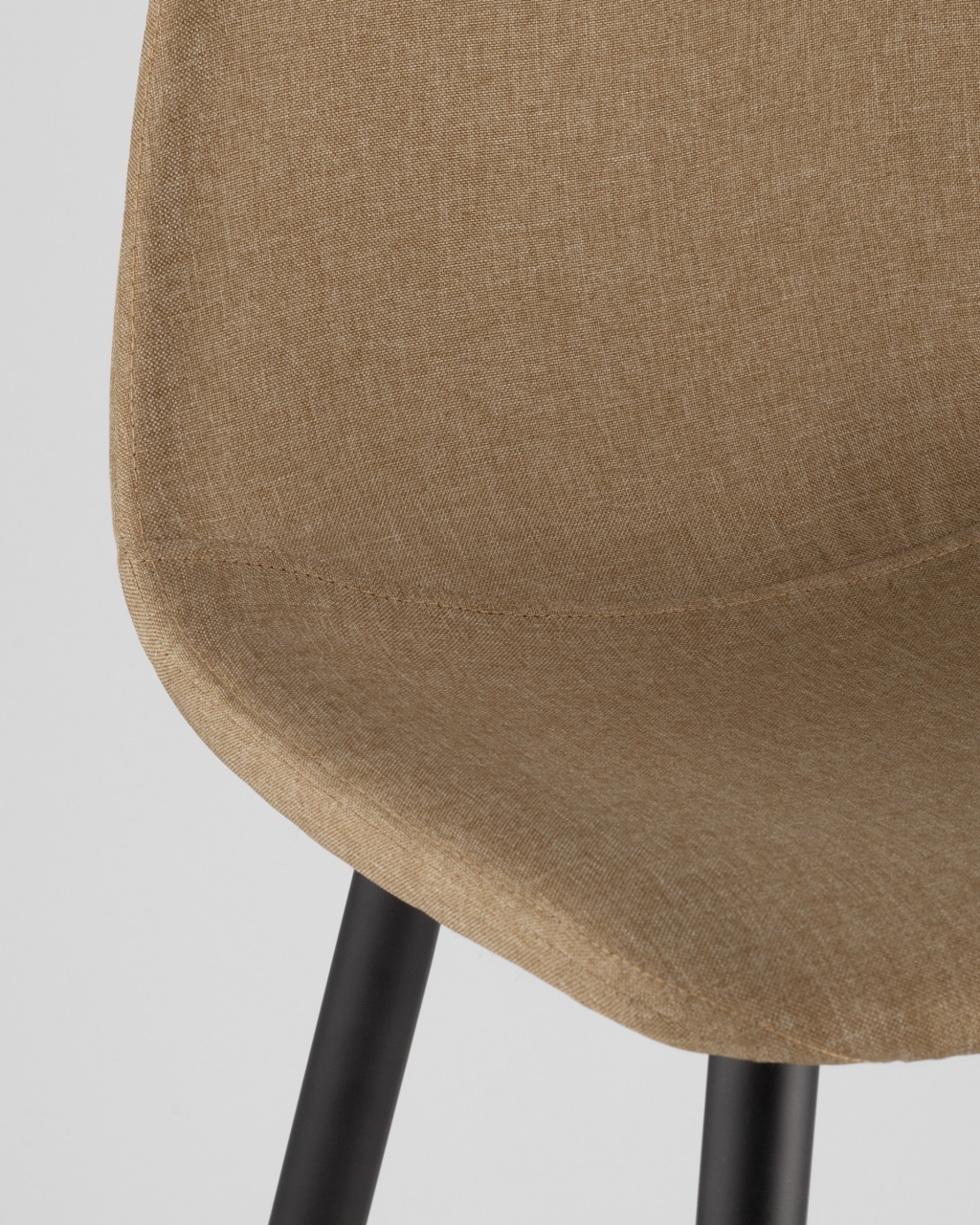 Барный стул Валенсия с удобной спинкой Бежевый