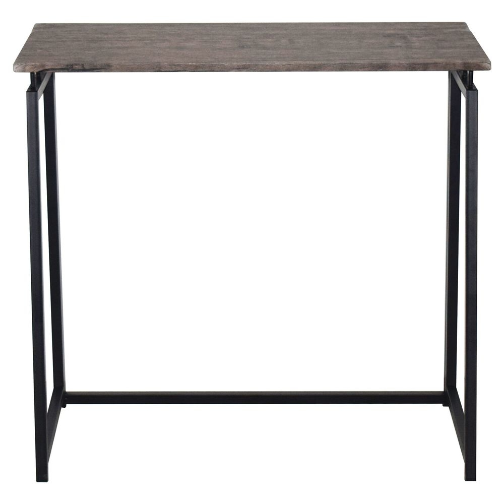 Стол на металлокаркасе BRABIX LOFT CD-001 Мореный дуб