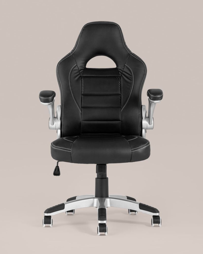 Игровое кресло ТопЧаирс Генесис Черное / TopChairs Genesis