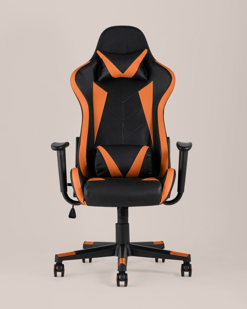 Геймерское кресло ТопЧаирс Галлардо Оранжевый / TopChairs Gallardo