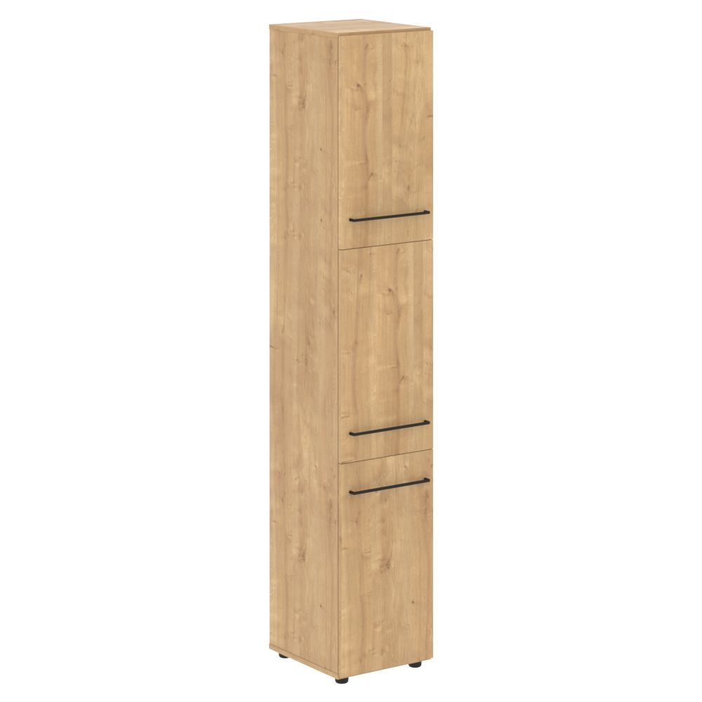 Шкаф колонка с глухой средней дверью LOFTIS LHC 40.8 Дуб Бофорд