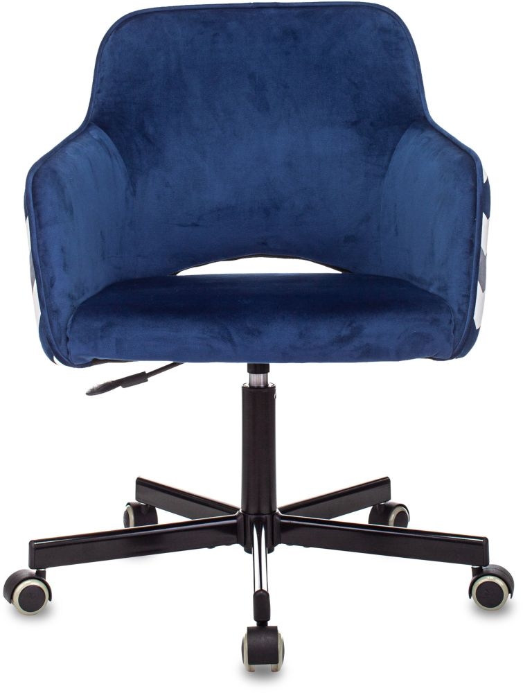 Кресло для оператора Бюрократ CH-380M Сапфировый Italia 17 зигзаг