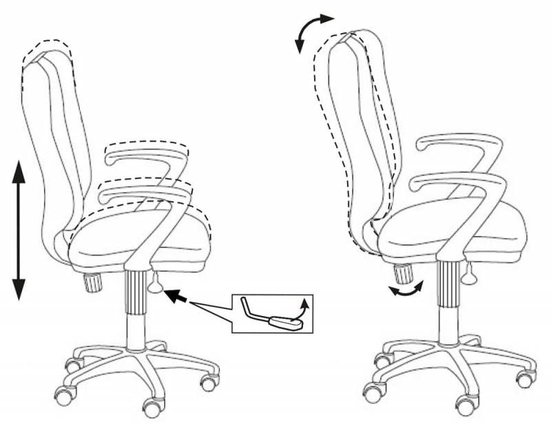 Кресло Бюрократ Бюрократ CH-540AXSN/26-28