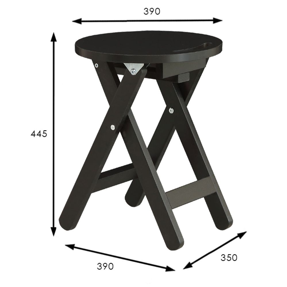 Табурет складной Венге