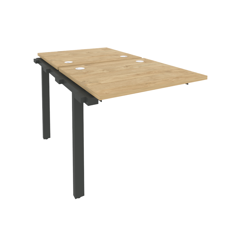 Наборный элемент рабочей станции на м/к ONIX O.M-2.NRS-0.7 Тиквуд Светлый/Антрацит