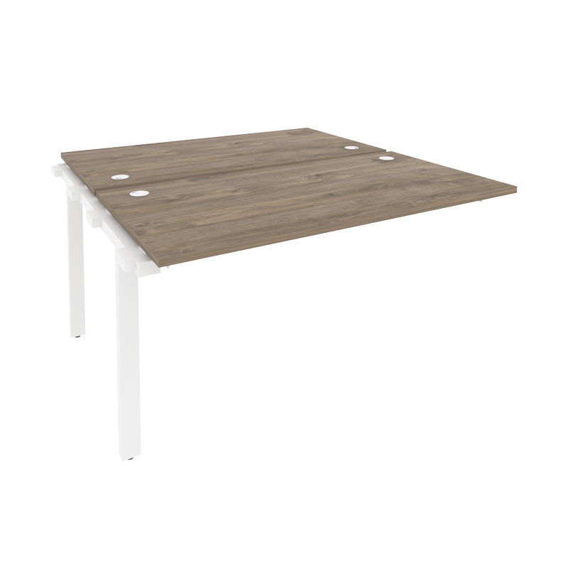 Наборный элемент рабочей станции на м/к ONIX O.M-2.NRS-3.7 Тиквуд Темный/Белый