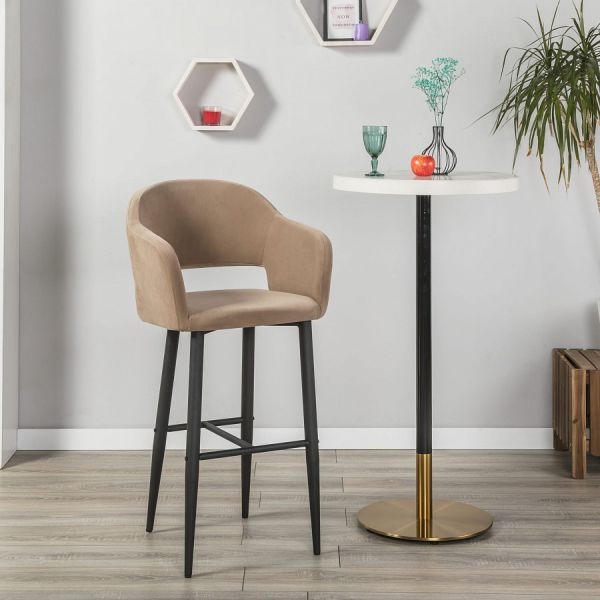 Кресло Бар Oscar Б Diag beige/черный