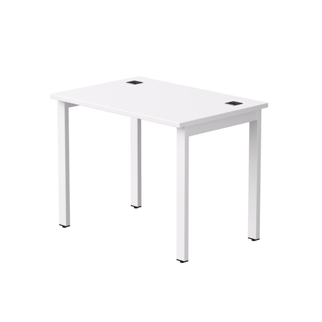 Стол прямой на металлокаркасе, опоры 90 гр Everprof EVO 254S005 Белый