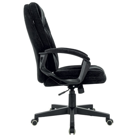 Кресло офисное BRABIX PREMIUM Trend EX-568 велюр Черное