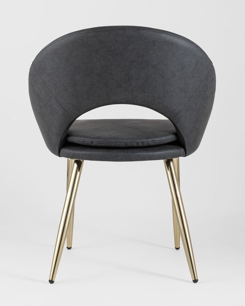 Стул Кензи экокожа  Серый