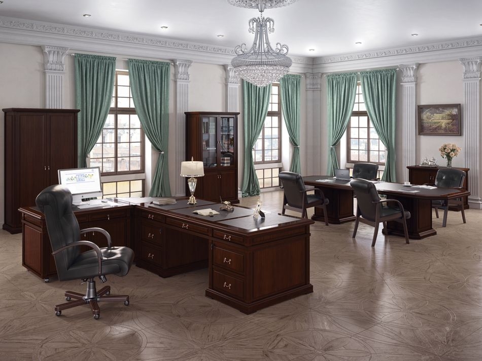 Креденция 3 двери MNS2940302 (дуб шоколад)