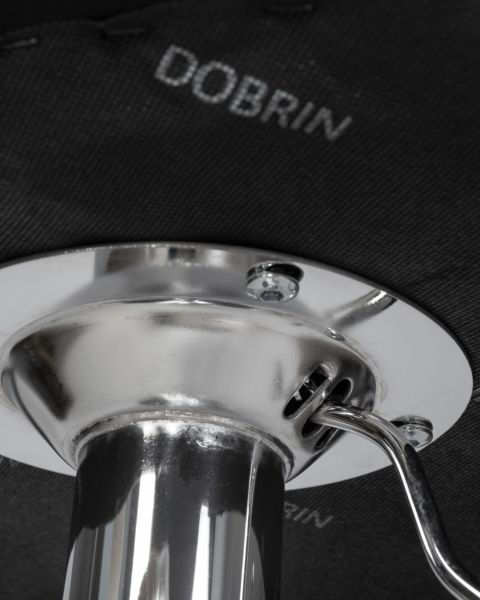 Стул барный ДОБРИН БАРНИ (черный велюр (МДЖ9-101)) 2 шт / DOBRIN BARNY (MJ9-101))