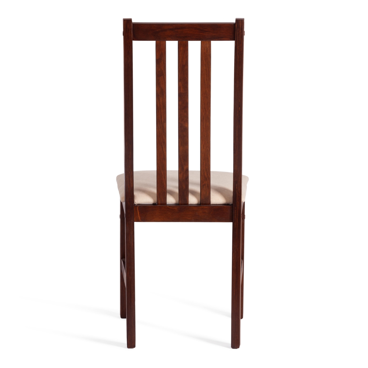 Стул SWEDEN (комплект) NEW, Многослойный березовый шпон, 41х40х99 см, cappuchino/велюр бежевый