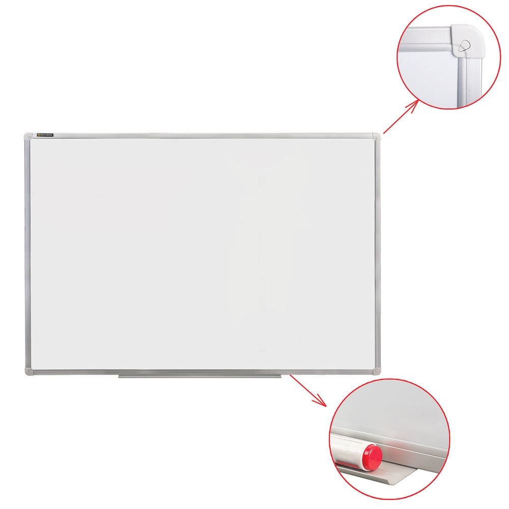 Доска магнитно-маркерная BRAUBERG стандарт 120х180 см