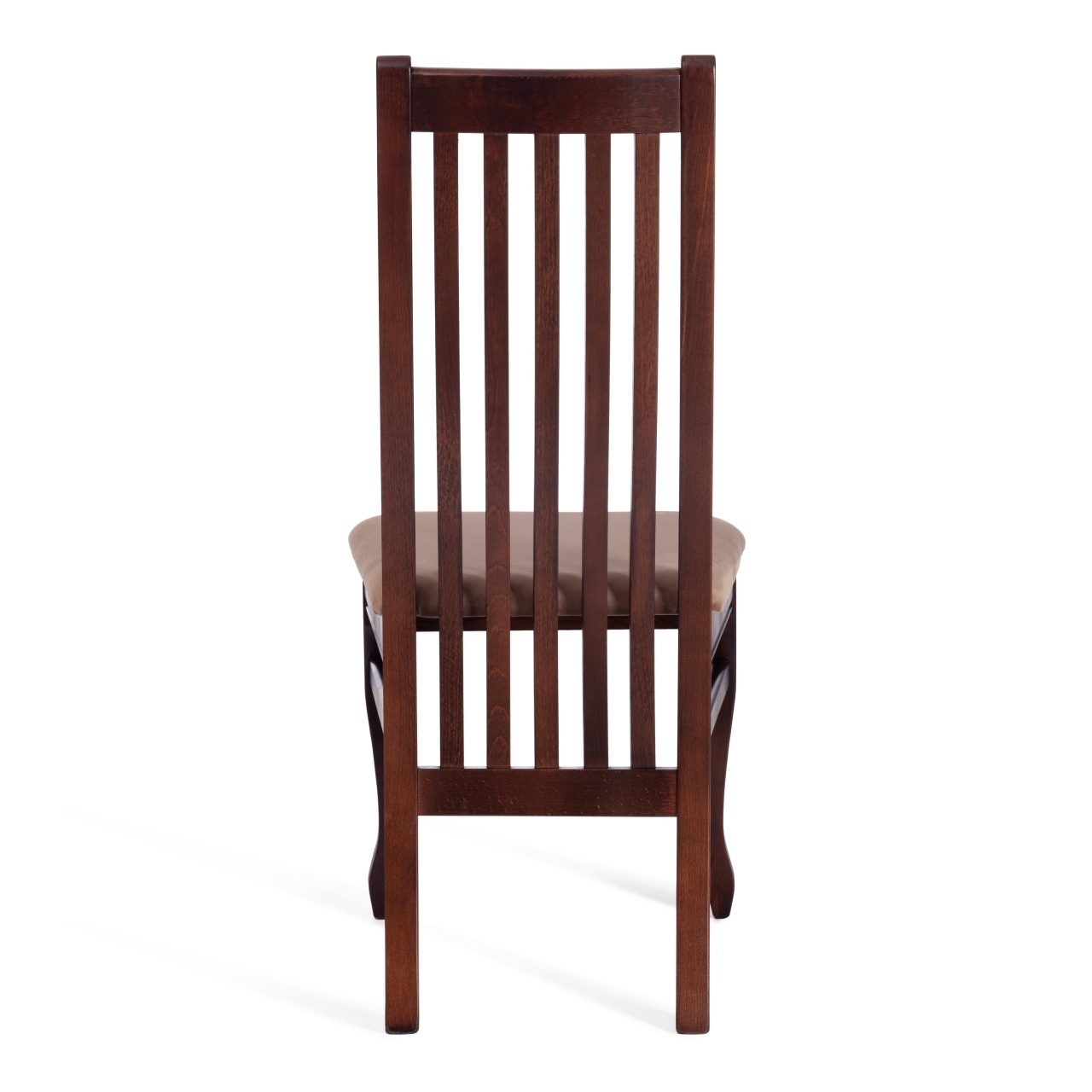 Стул DOLCE мягкое сидение бук, 40х46х100см, Tobacco, велюр, Tenerife mocca