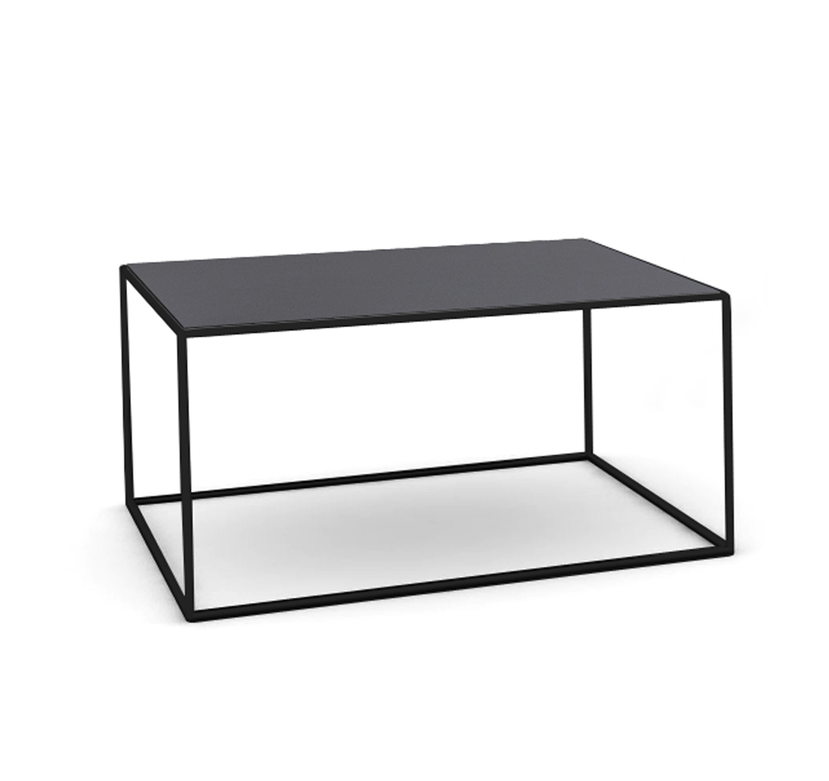 Стол кофейный FESTA 80*40 black black Черный Черный