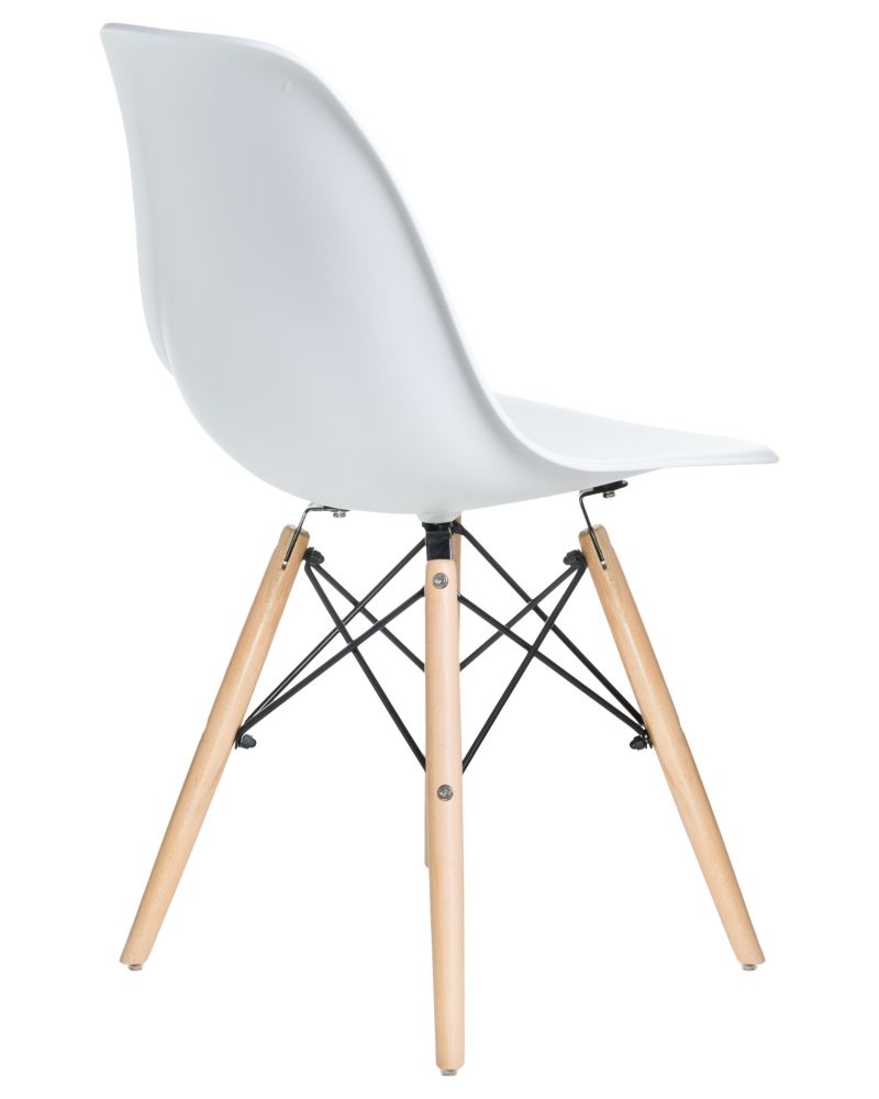 Стул обеденный DOBRIN DSW Белый W-02