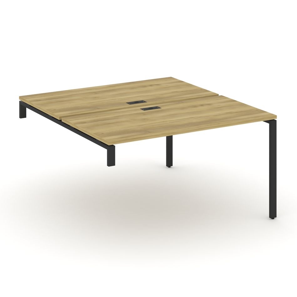 Двойной стол-надставка на опорную тумбу CONCEPT CN.DSN-003 Кобо Белый