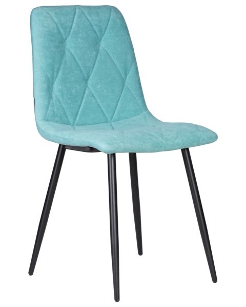 Стул обеденный DOBRIN CHILLY ROMBO (Тиффани Simple 51, основание черное) 4 шт