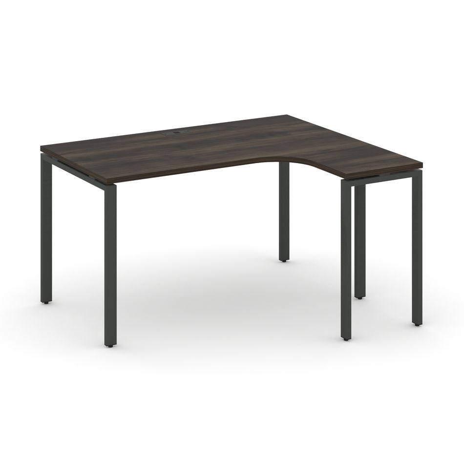 Стол эргономичный правый CONCEPT CN.OSA-002(R) Дуб Мали Антрацит