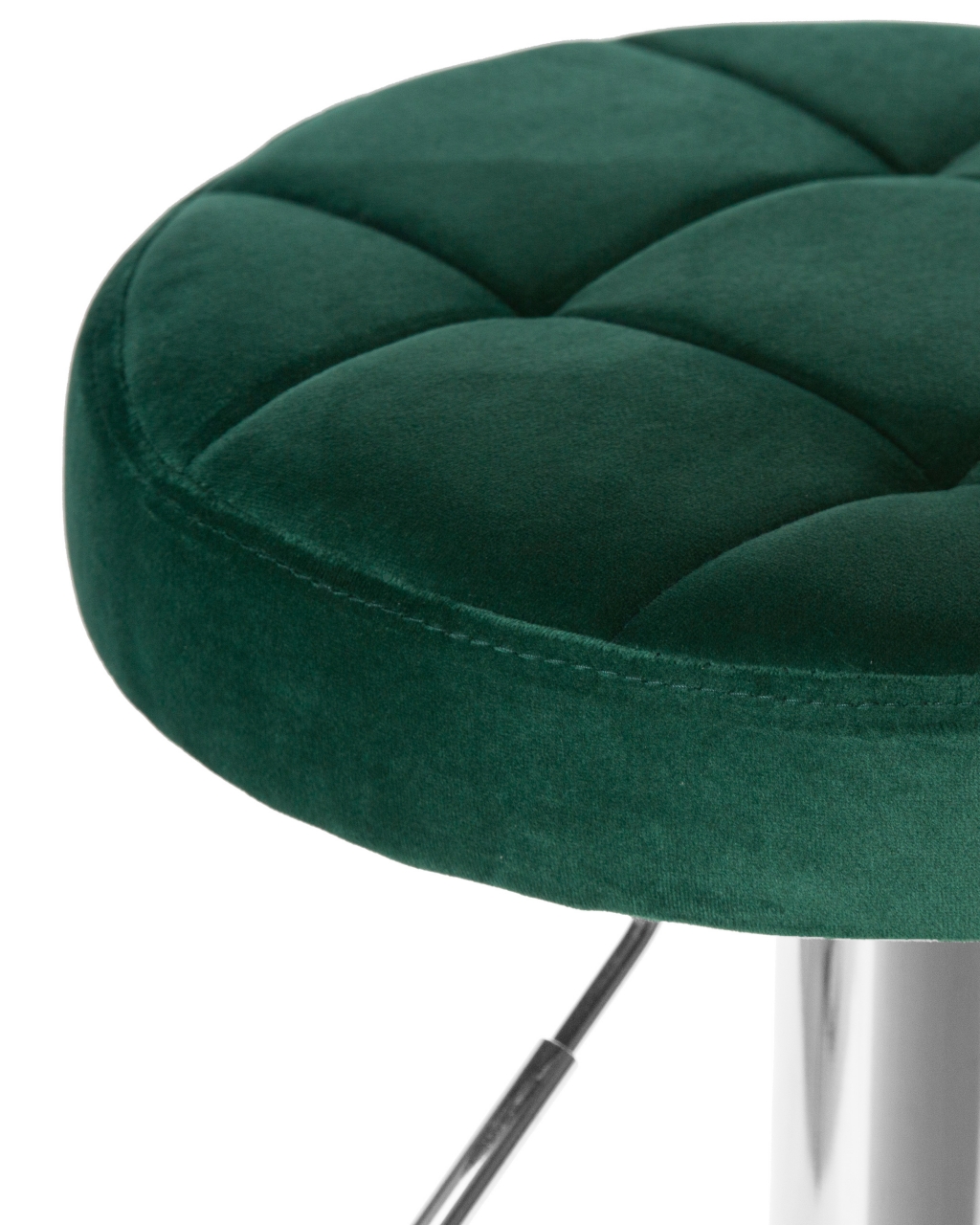 Табурет барный DOBRIN BRUNO Зеленый велюр MJ9-88