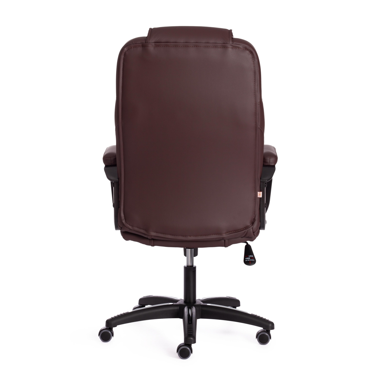 Кресло BERGAMO (22) кож/зам, коричневый, 36-36