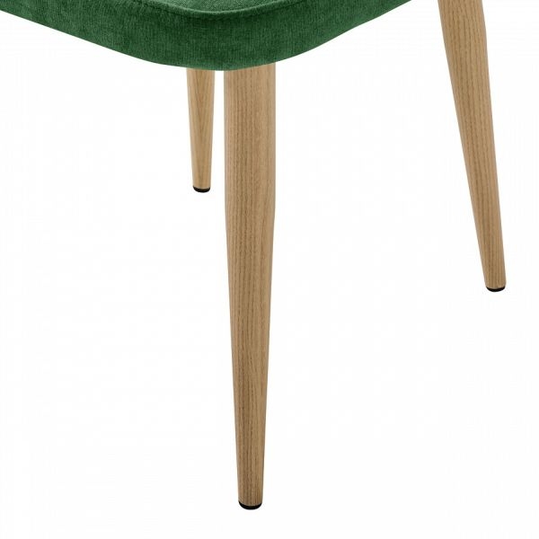 Стул Ledger green grass/нат.дуб