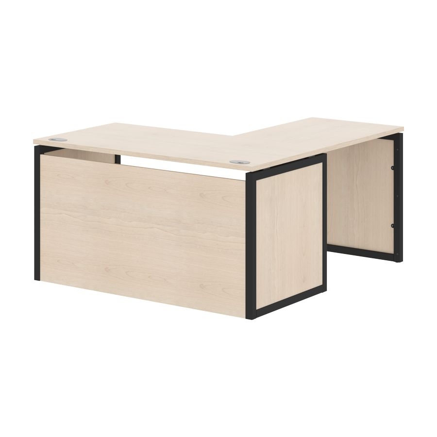 Стол письменный угловой левый XTEN-QP XQPCT 1415H L Бук Тиара Антрацит